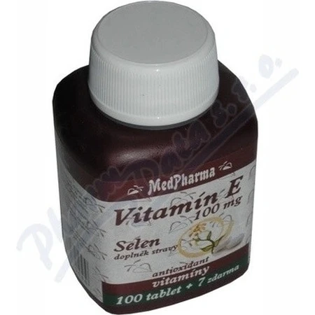 MedPharma VITAMIN E 100 1×107 cps, Nahrungsergänzungsmittel