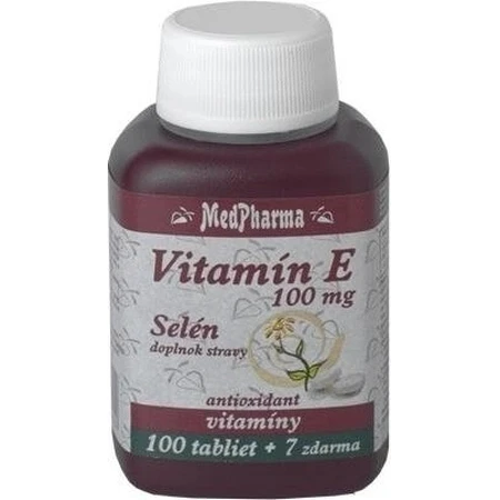 MedPharma VITAMIN E 100 1×107 cps, Nahrungsergänzungsmittel