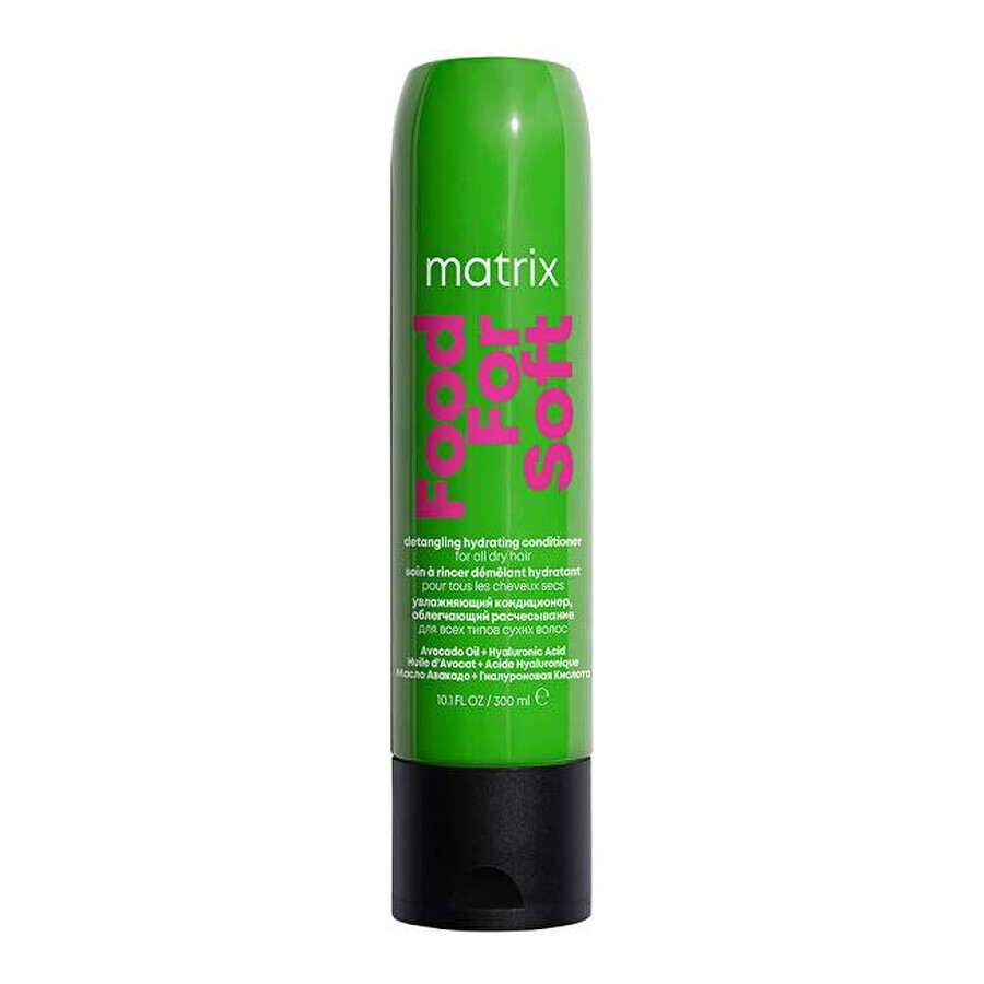 Matrix moisturizing conditioner for easier detangling of dry hair Food For Soft 1×300 ml, conditioner Matrix moisturizing conditioner for easier detangling of dry hair Food For Soft 1×300 ml, conditioner