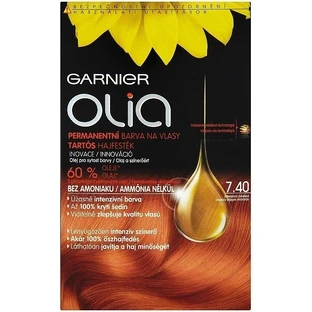 Garnier Olia Permanente Haarkleuring 7.40 Intense Koper 1×1 set, permanente haarkleuring