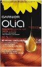 Garnier Olia Permanent Hair Colour 7.40 Intense Copper 1&#215;1 set, permanent hair colour