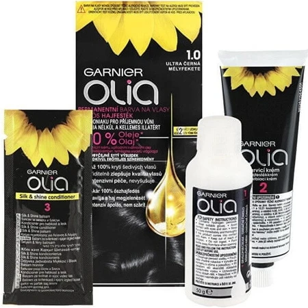 Garnier Olia Permanente Haarkleuring 7.40 Intense Koper 1×1 set, permanente haarkleuring