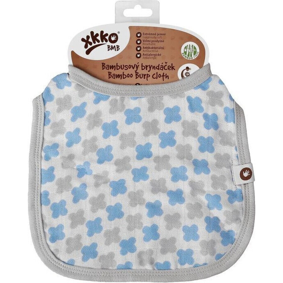 Comprar XKKO Babero de bambú escandinavo bebé azul cruzado 1×1 ud. XKKO Babero de bambú escandinavo bebé azul cruzado 1×1 ud.
