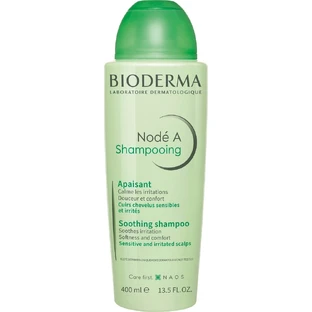 BIODERMA Nodé A shampooing pour cuir chevelu sensible et irrité 1×400 ml, shampooing