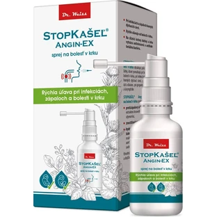 StopCough ANGIN-EX spray para el dolor de garganta 1×30 ml, spray