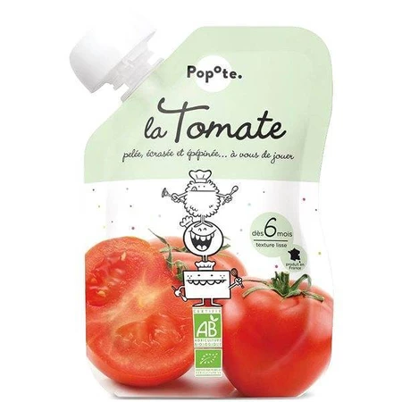 POPOTE Cápsula de tomate bio 120 g, 6+ 1×120 g