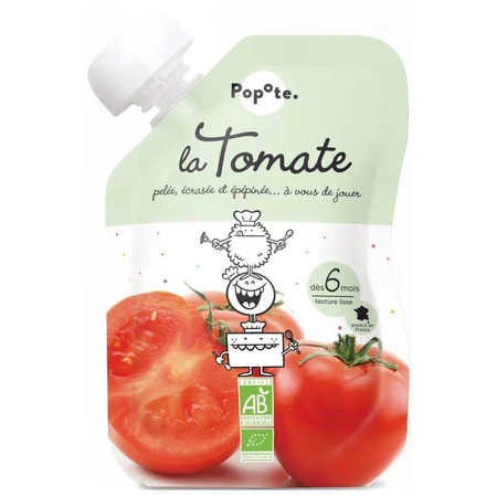 POPOTE Cápsula de tomate bio 120 g, 6+ 1×120 g