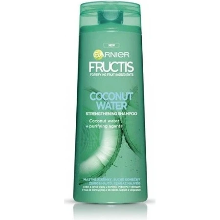 GARNIER GARNIER FRUCTIS AGUA DE COCONA champú 1×250ml, champú para el cabello