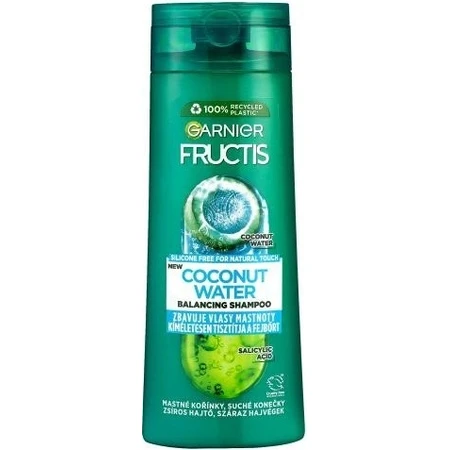 GARNIER GARNIER FRUCTIS AGUA DE COCONA champú 1×250ml, champú para el cabello