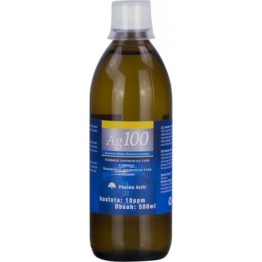 Pharma Activ Argento Colloidale Ag100 1×300 ml, 10 ppm, argento colloidale