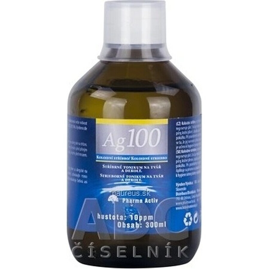 Pharma Activ Argento Colloidale Ag100 1×300 ml, 10 ppm, argento colloidale
