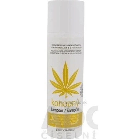 Shampoing au chanvre 5% 1×200 ml, shampoing au chanvre
