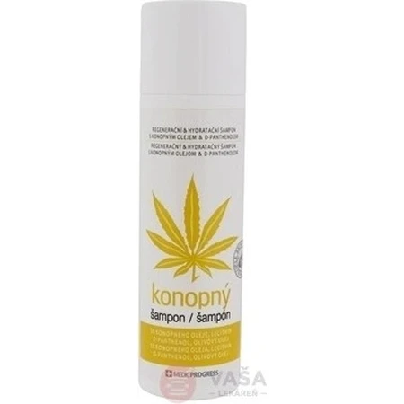 Shampoing au chanvre 5% 1×200 ml, shampoing au chanvre