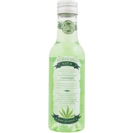 Shampoing au chanvre 5% 1×200 ml, shampoing au chanvre