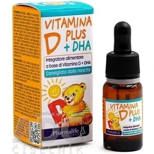 FITOBIMBI VITAMIN D PLUS DHA 1x10 ml, food supplement