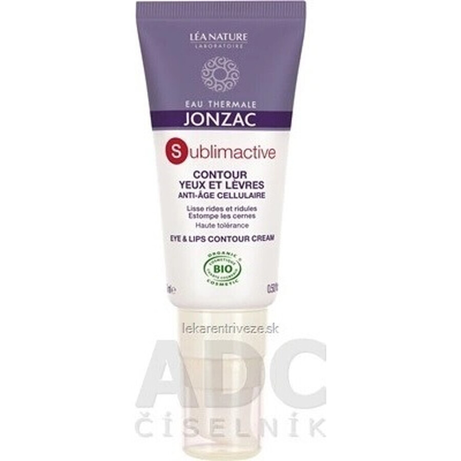 JONZAC Sublimactive Eye and Eye Circle Cream BIO Anti-aging cream 1×15 ml