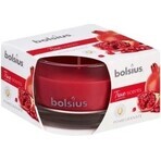 Bolsius Aromatic 2.0 Bottiglia di vetro 80x50mm Melograno, candela profumata 1×1 pz, candela profumata