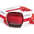 Bolsius Aromatic 2.0 Bottiglia di vetro 80x50mm Melograno, candela profumata 1×1 pz, candela profumata