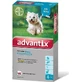 Advantix Spot-on para perros de 4 a 10 kg (4 pipetas) 4x1 ml