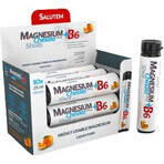 MAGNESIUM Chelated MAGNESIUM + B6 orange SALUTEM 1×10 stuks, voedingssupplement MAGNESIUM Chelated MAGNESIUM + B6 orange SALUTEM 1×10 stuks, voedingssupplement