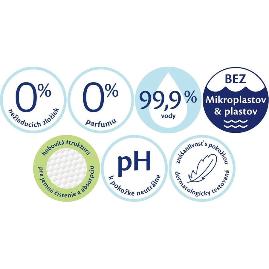 HiPP Babysanft Salviette umidificate morbide e pure 48 pezzi 1×48 pezzi, salviette umidificate