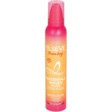 L'Oréal Paris Elseve Dream Long Waterfall Waves Mousse, 200 ml 1×200 ml