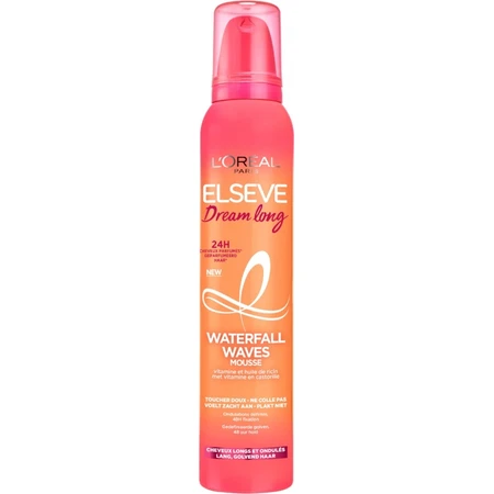 L'Oréal Paris Elseve Dream Long Waterfall Waves Mousse, 200 ml 1×200 ml