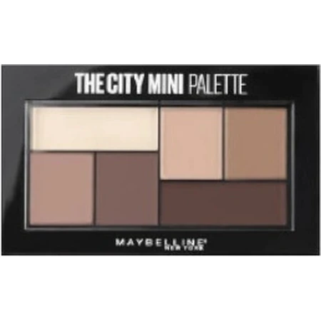 Maybelline New York The City Mini Palette Paleta de sombras de ojos 400 Rooftop Bronzes 1×6 g, paleta de sombras de ojos