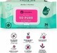 PETITE&amp;MARS Salviette umidificate SO PURE bamb&#249; biodegradabili senza plastica 56 pz 1&#215;56 pz, salviette umidificate