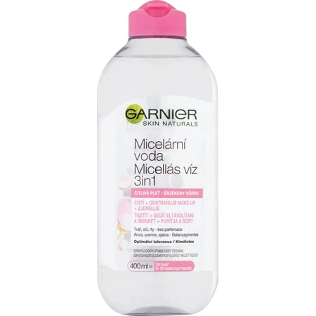 GARNIER Skin Naturals Agua Micelar 3en1 1×400 ml, agua micelar