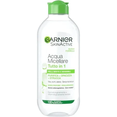 GARNIER Skin Naturals Agua Micelar 3en1 1×400 ml, agua micelar