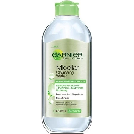 GARNIER Skin Naturals Agua Micelar 3en1 1×400 ml, agua micelar