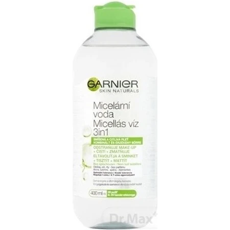 GARNIER Skin Naturals Agua Micelar 3en1 1×400 ml, agua micelar