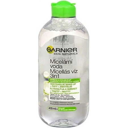 GARNIER Skin Naturals Agua Micelar 3en1 1×400 ml, agua micelar