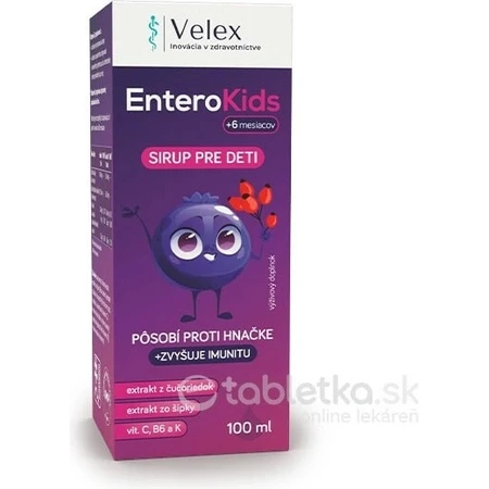 EnteroKids Sirup für Kinder ab 6 Monaten 1×100 ml, Nahrungsergänzungsmittel