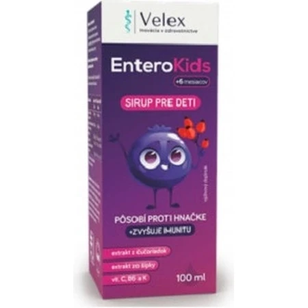 EnteroKids Sirup für Kinder ab 6 Monaten 1×100 ml, Nahrungsergänzungsmittel