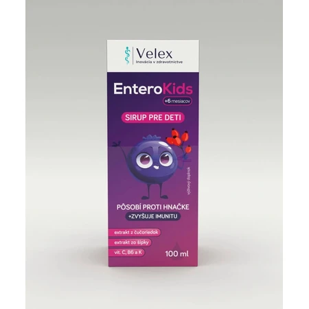 EnteroKids Sirup für Kinder ab 6 Monaten 1×100 ml, Nahrungsergänzungsmittel