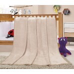 Kinderdeken KORALL MICRO 1014/027 75x100 beige zonder borduursel 1×1 stuk, babydeken Kinderdeken KORALL MICRO 1014/027 75x100 beige zonder borduursel 1×1 stuk, babydeken