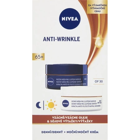 NIVEA 65+ Crème de jour améliorant les contours 1×50 ml