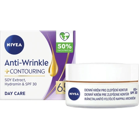 NIVEA 65+ Crème de jour améliorant les contours 1×50 ml