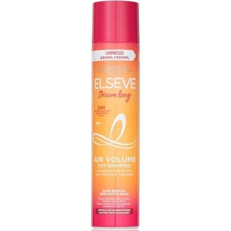 L'Oréal Paris Elseve Elseve Dream Long Air Volume Dry Shampooing 200 ml 1×200 ml