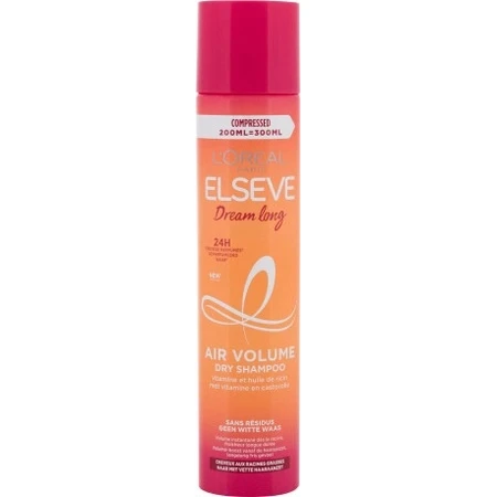 L'Oréal Paris Elseve Elseve Dream Long Air Volume Dry Shampooing 200 ml 1×200 ml