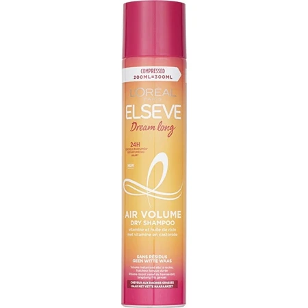 L'Oréal Paris Elseve Elseve Dream Long Air Volume Dry Shampooing 200 ml 1×200 ml