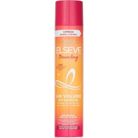 L'Oréal Paris Elseve Elseve Dream Long Air Volume Dry Shampooing 200 ml 1×200 ml