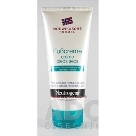 NEUTROGENA® Crema de pies ultra nutritiva con fórmula noruega 1×100 ml, crema de pies