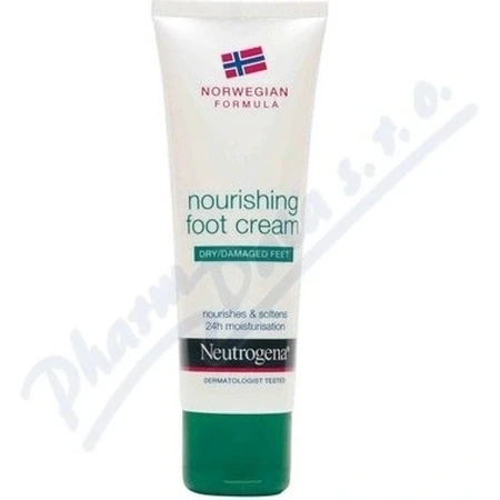 NEUTROGENA® Crema de pies ultra nutritiva con fórmula noruega 1×100 ml, crema de pies