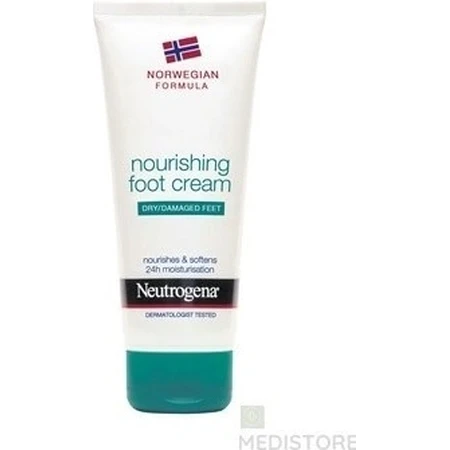 NEUTROGENA® Crema de pies ultra nutritiva con fórmula noruega 1×100 ml, crema de pies