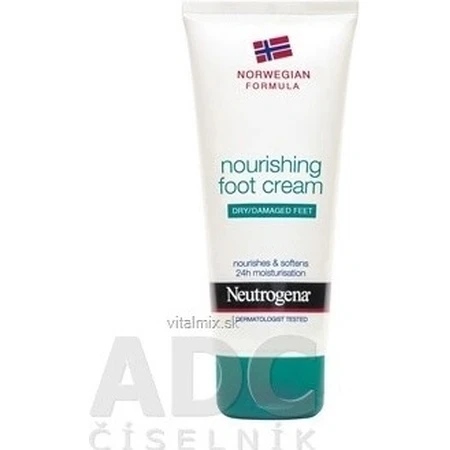 NEUTROGENA® Crema de pies ultra nutritiva con fórmula noruega 1×100 ml, crema de pies