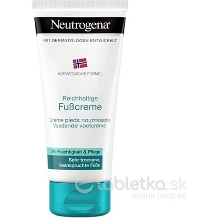 NEUTROGENA® Crema de pies ultra nutritiva con fórmula noruega 1×100 ml, crema de pies