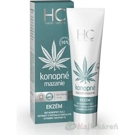 Gesundheit Kultur Hanf Schmiermittel für Ekzeme 1×75 ml